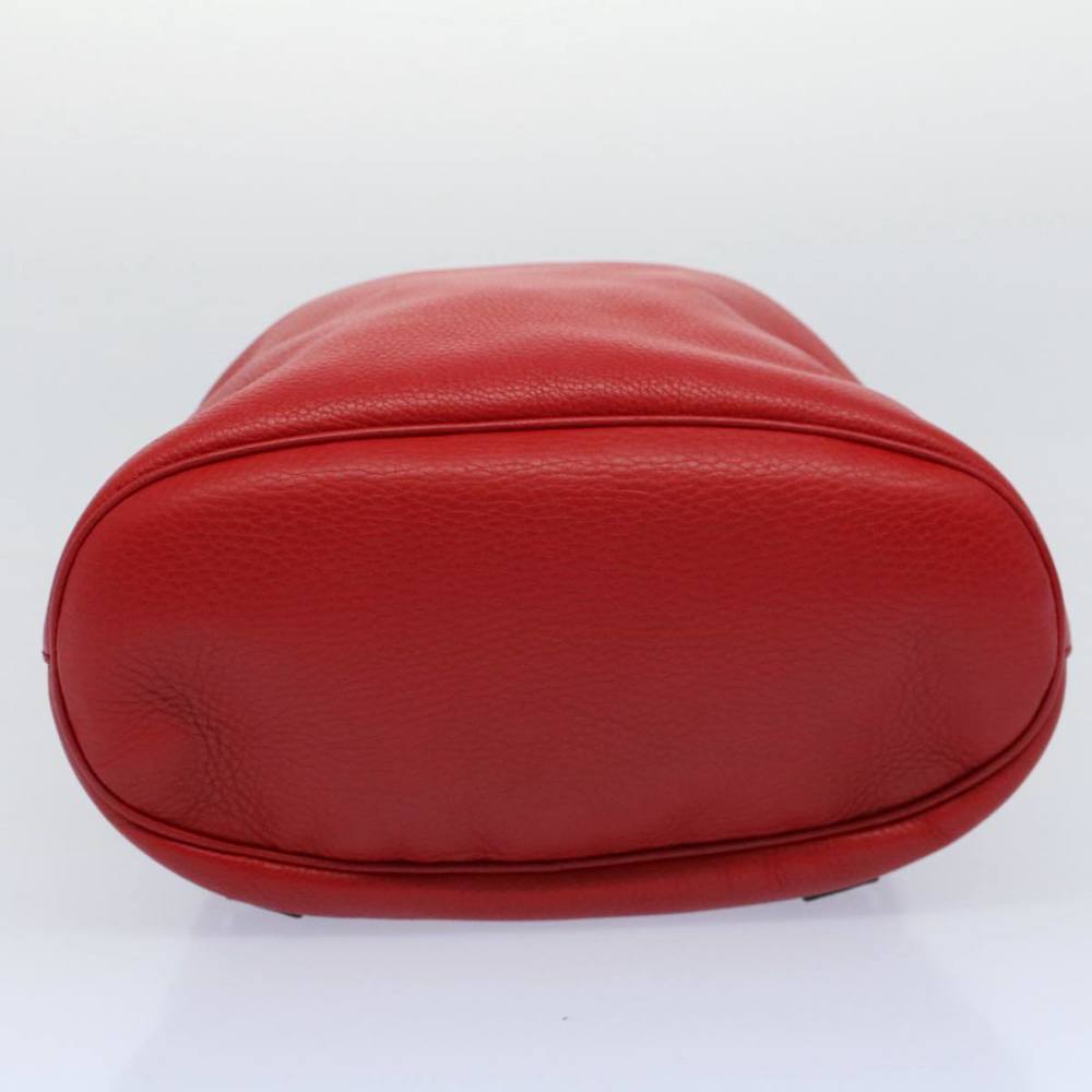 GUCCI Soho Backpack Leather Red 368588 Auth fm2801 - Picture 5 of 16